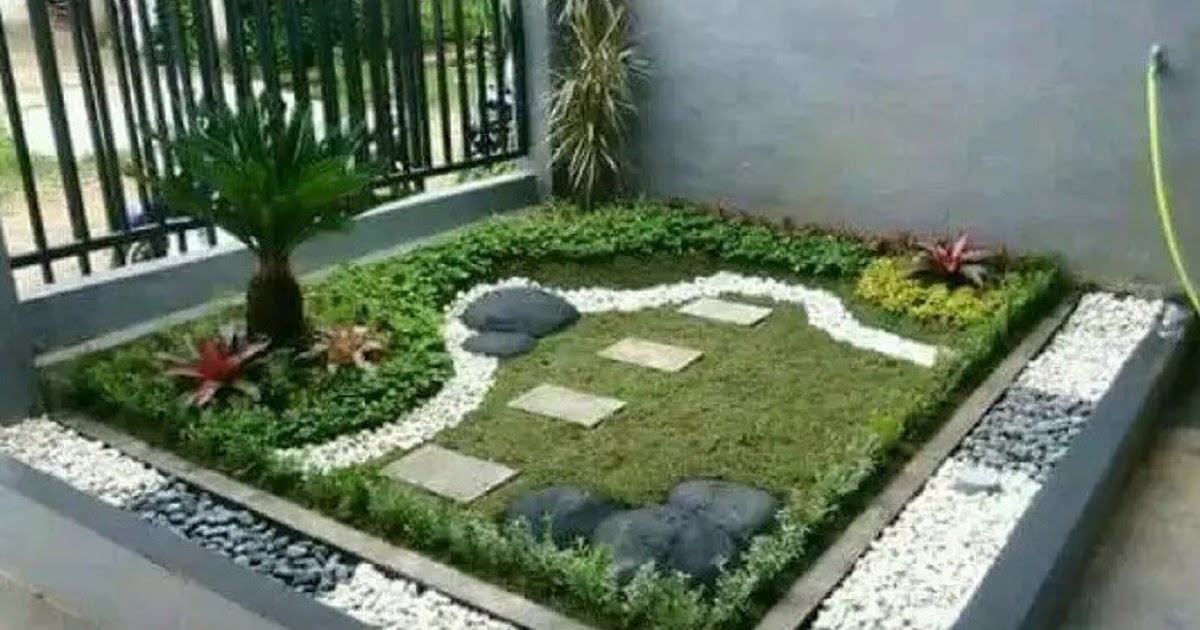 Pilihan Denah Taman Rumah Minimalis Pada Lahan Sempit - DESAIN RUMAH