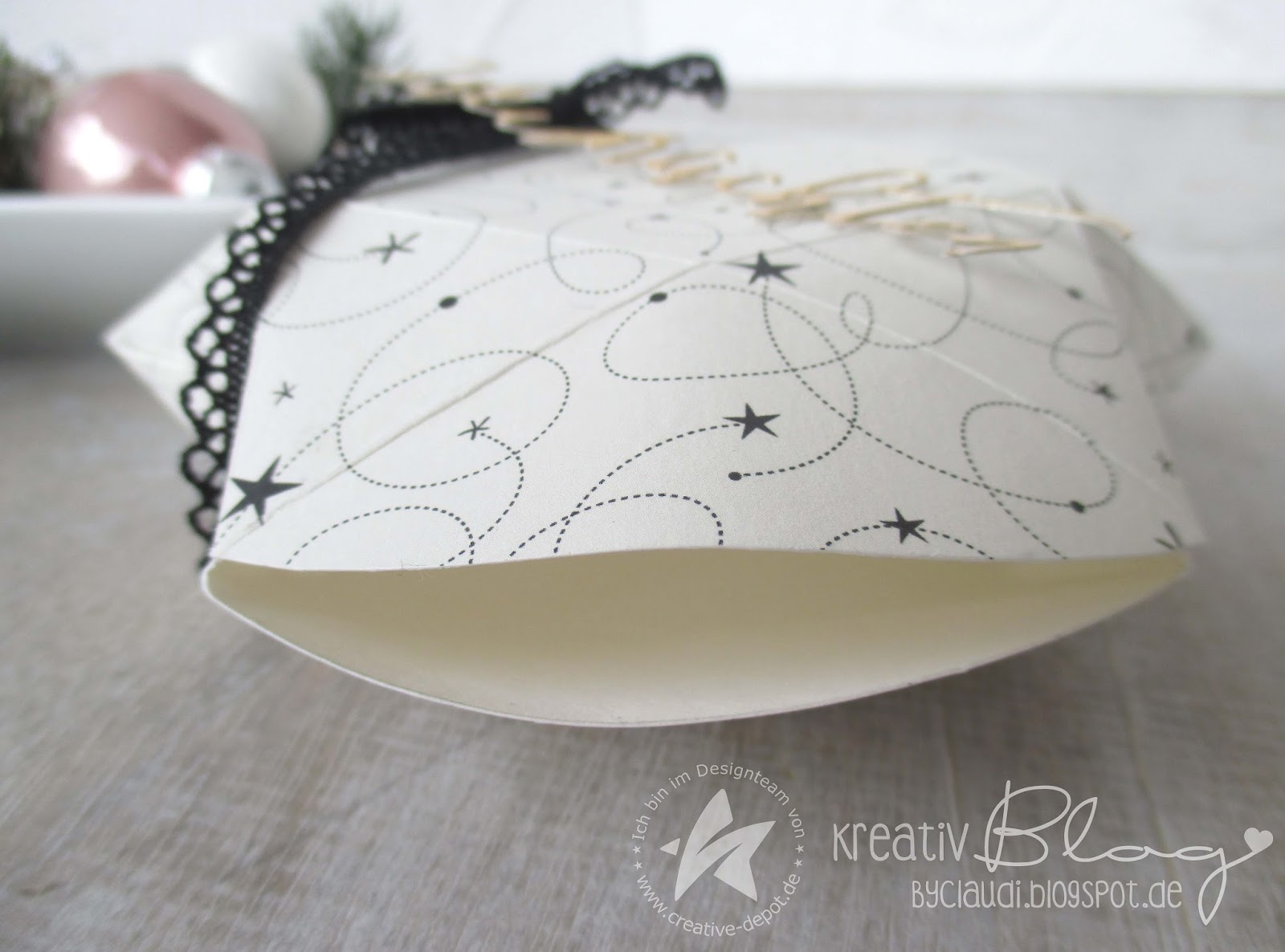 Kreativ Blog By Claudi 3d Sternverpackung Mit Anleitung