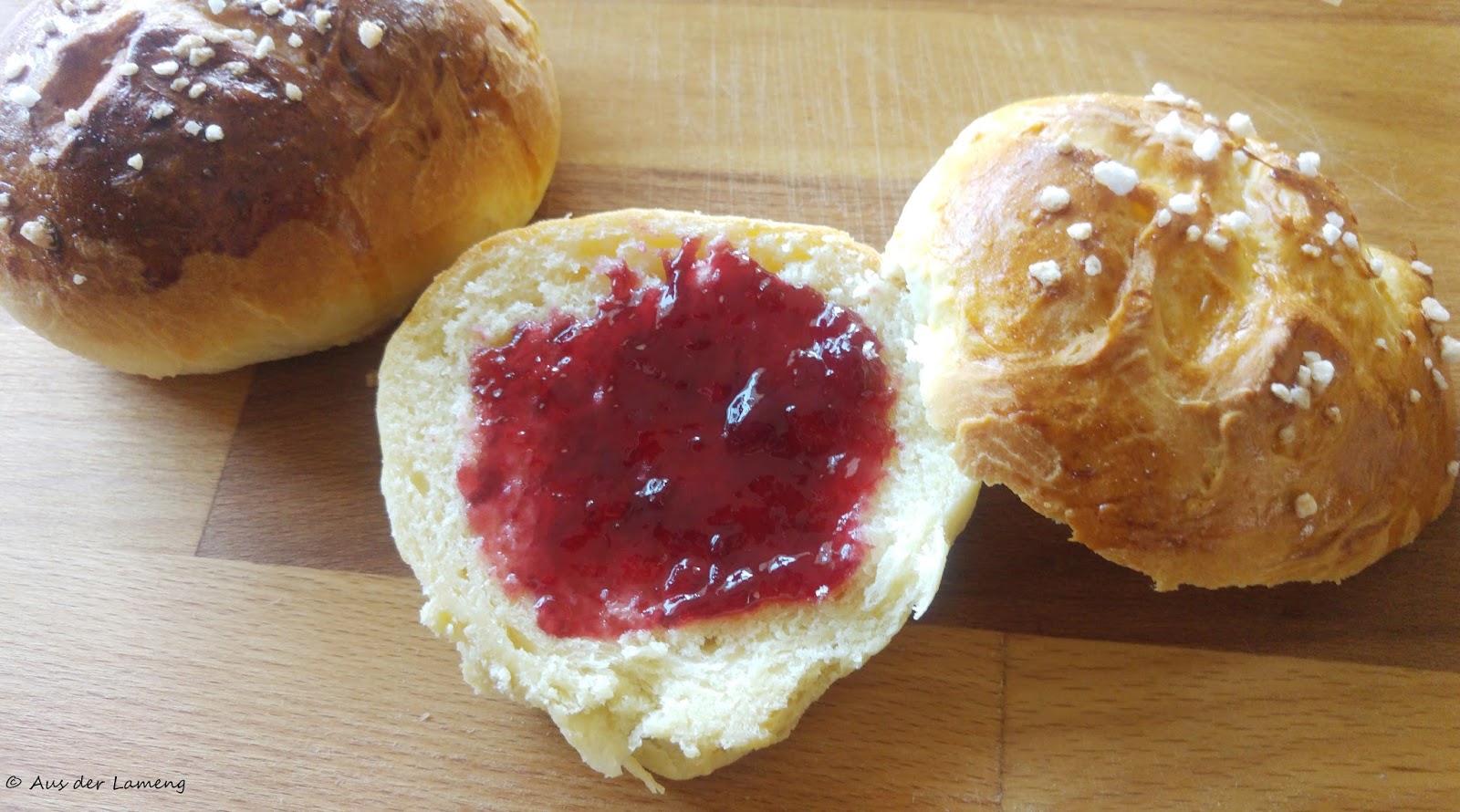 La vraie Brioche du Boulanger – Kleine Brioche-Brötchen zum ...