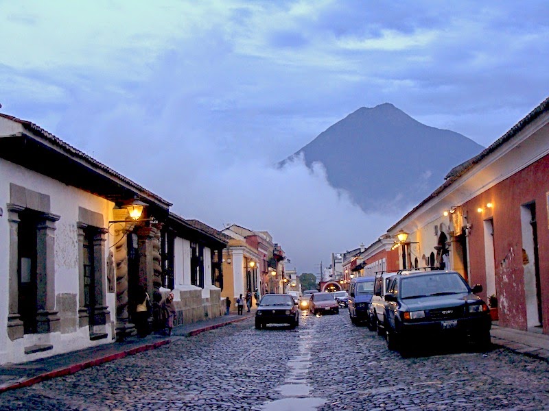 Vista desde La Antigua, Guatemala