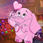 Games4King - G4K Pink Elephant Escape Game