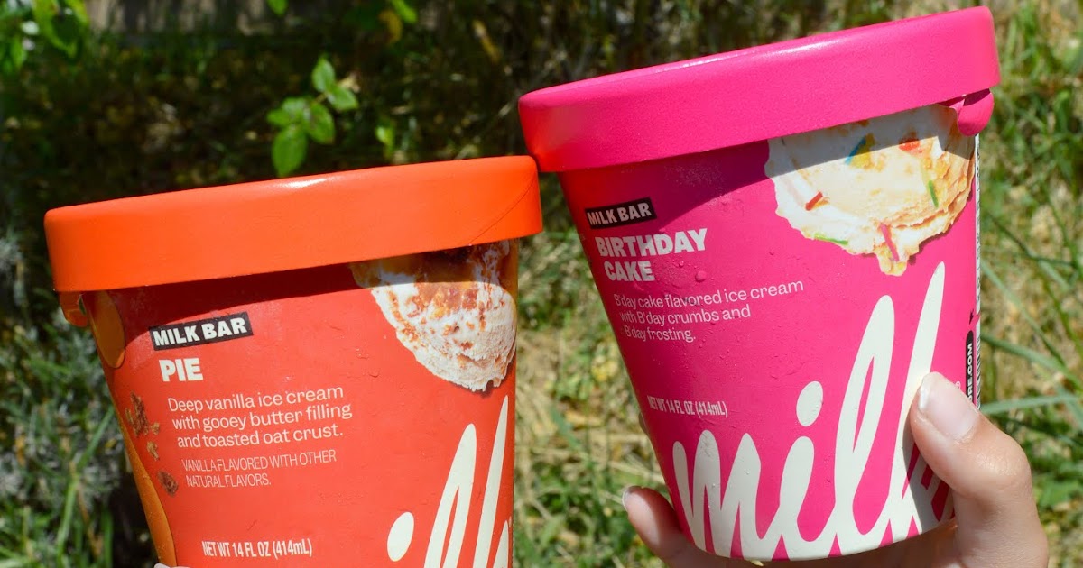 Trying the new Milk Bar Ice Cream