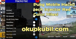 Pubg Mobile Hacko tech Injector Red Color Hilesi Apk Kasım 2020
