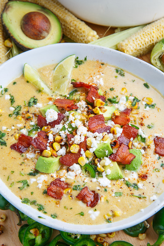 Mexican Street Corn Soup Recipe on Closet Cooking