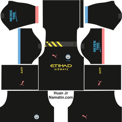 Logo & Kit DLS Manchester City 2023 2024 UPDATE! Namatin