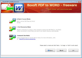 Cara Convert PDF dengan Boxoft PDF to Word Convert PDF