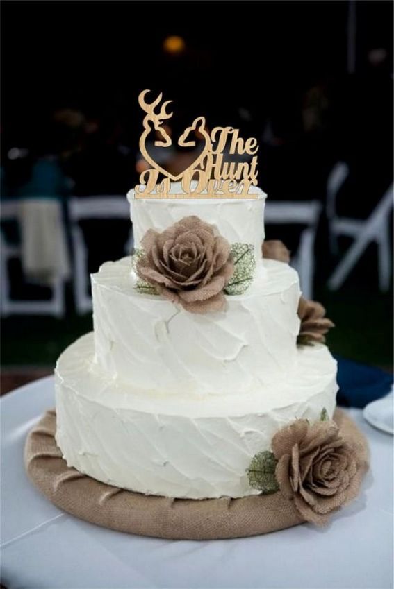 Top 16 Rustic Style Wedding Cakes For Your Country Wedding Themes