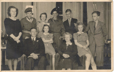 Het gezin Bosman in 1947