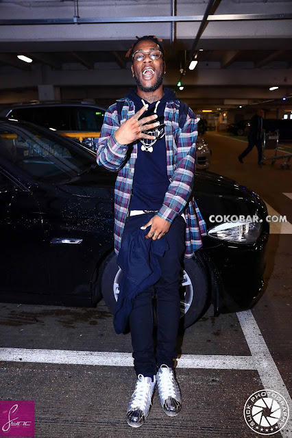 Burnaboy in London for his 2016 Birthday
