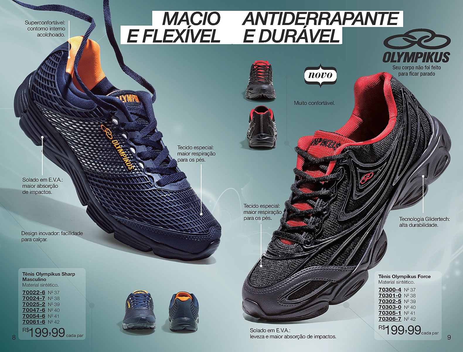 tenis olympikus feminino avon