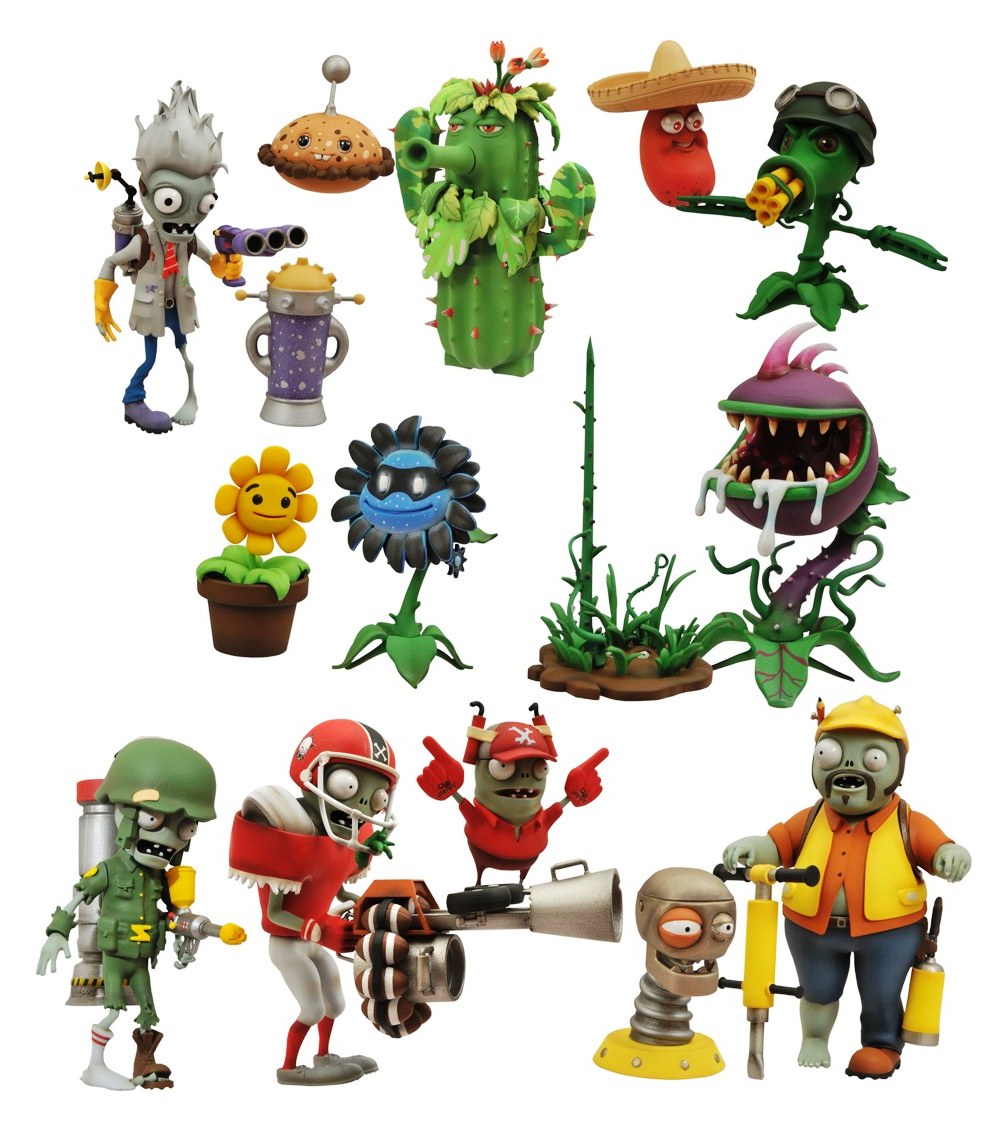 Plants Vs Zombies Garden Warfare Toys