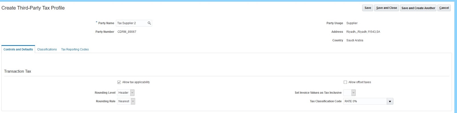 Oracle Application's Blog: How tax is defaulting from Supplier or from