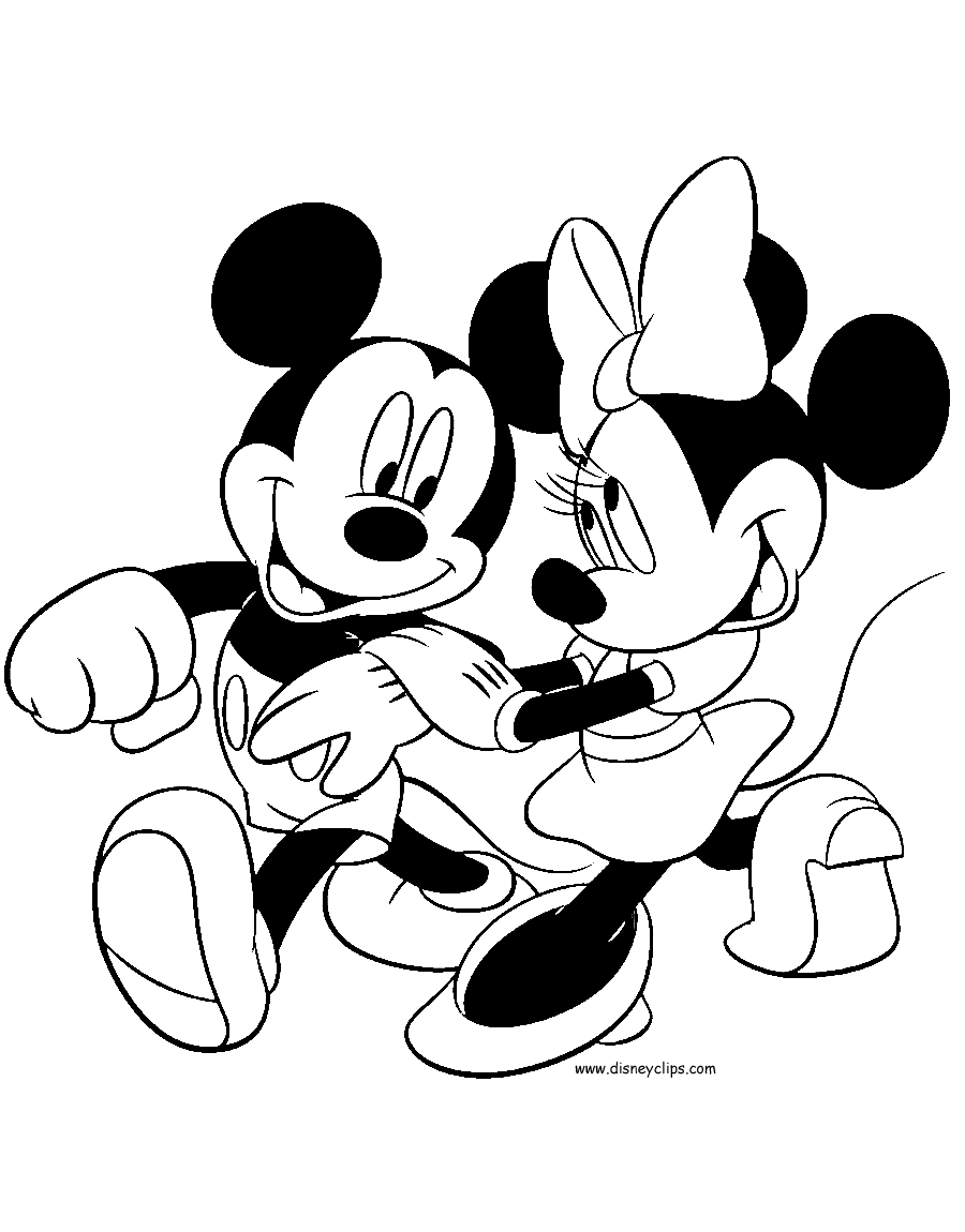 Minnie Mouse Coloring Pages 2 ~ Coloring Pages