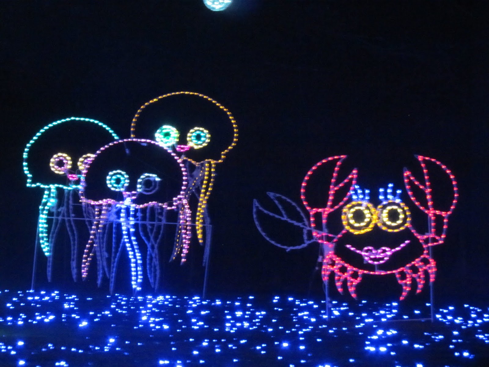 Christmas light at Stonehenge