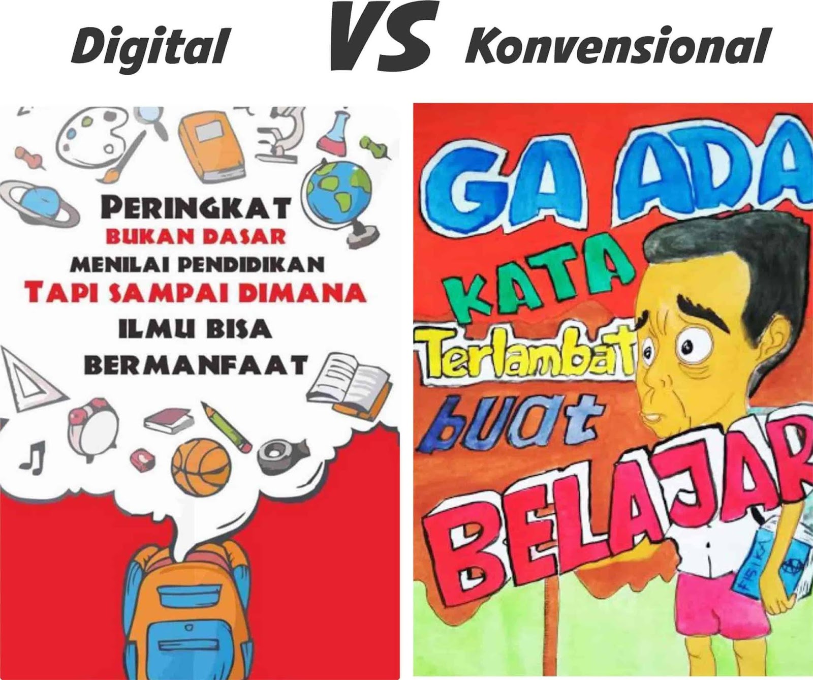 Tips Membuat Poster Secara Digital Dan Konvensional Tutorial Coreldraw Desain Grafis Pedalaman Com