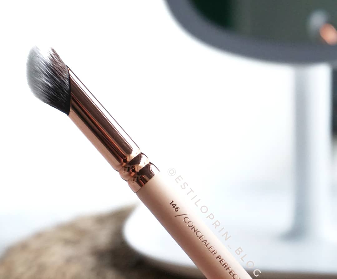 Review ZOEVA 146 Concealer Perfector brush estiloprin_blog