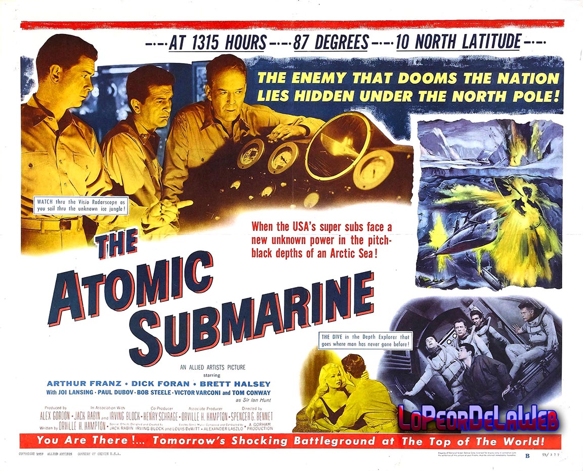 El Submarino Atómico (Ciencia Ficción / 1959)