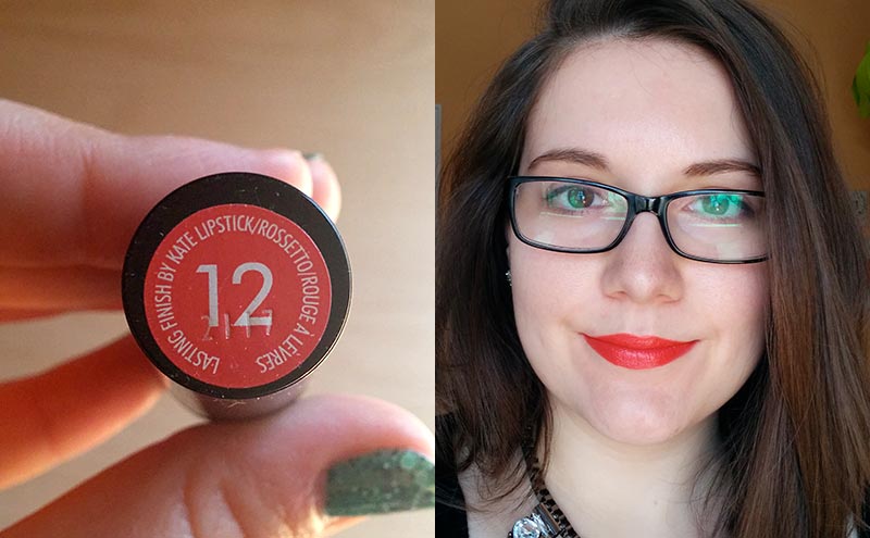 Rimmel Lasting Finish by Kate Lipstick in 12