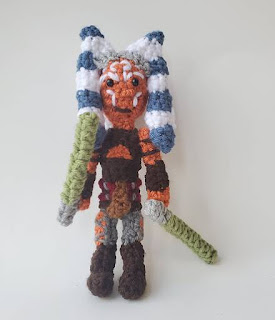 PATRON GRATIS AHSOKA TANO | STAR WARS AMIGURUMI 40767