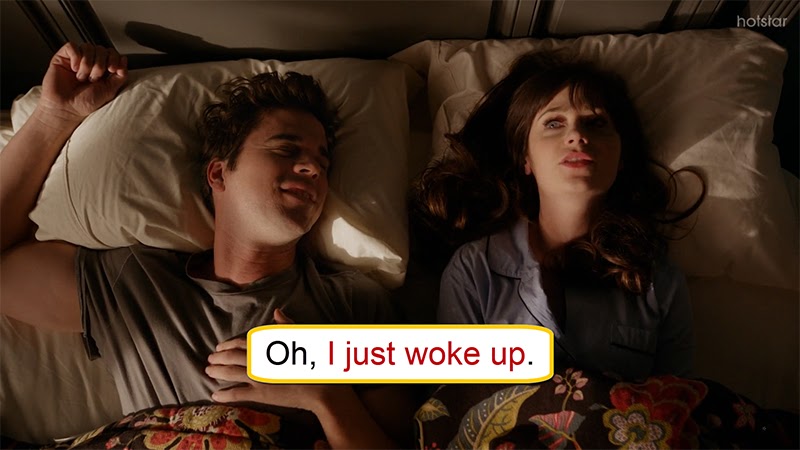 Bahasa Inggrisnya Baru Bangun Tidur