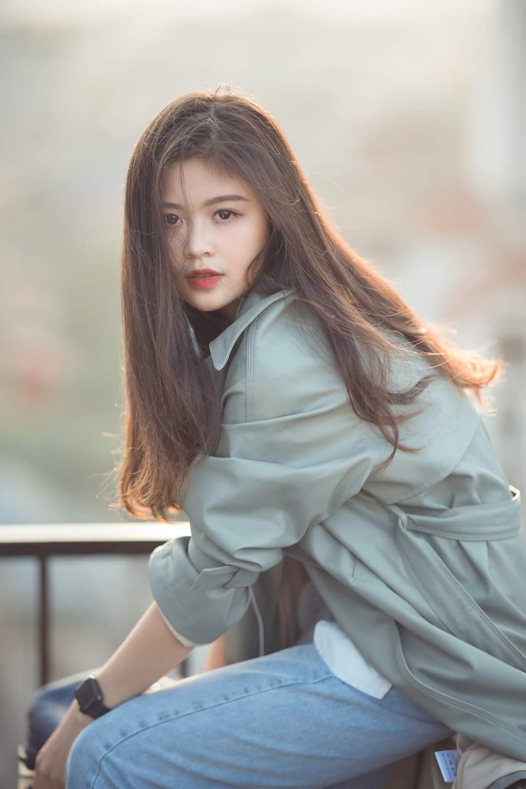 Gallery - Vietnamese cute model - Ngoc Chu - Banking beautiful girl - P9