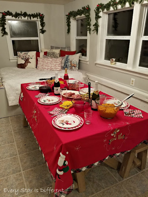A Minimalist Montessori Home Tour: The Dining Room-Christmas Decor Too