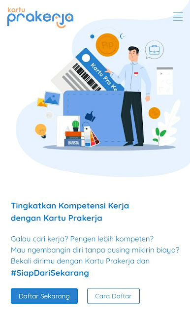 Daftar Kartu Prakerja