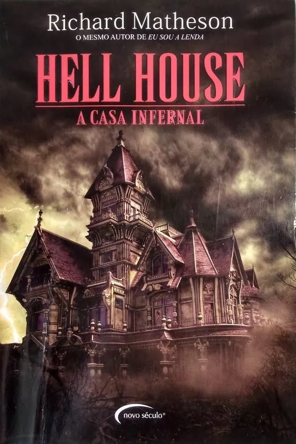 Capas de Livros (Brasil): Richard Matheson: Hell House - A casa infernal  (1971)