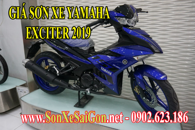 Bảng giá sơn xe máy Yamaha Exciter 2019