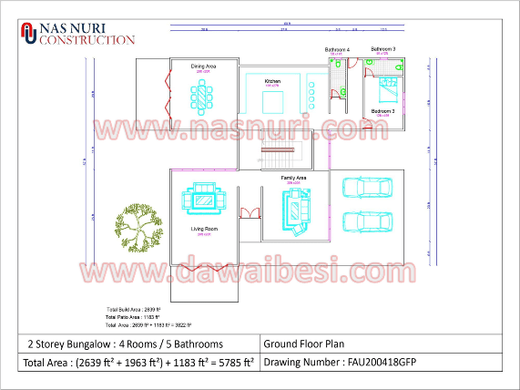 Lukisan Rumah Banglo Cikimm Com