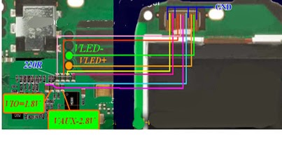 repair helps nokia c2 00 white screen jumper solution