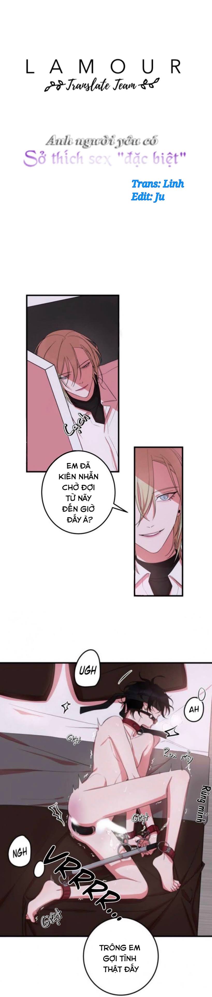Đọc truyện Anh người yêu có sở thích sex đặc biệt - Chapter 14