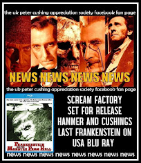 NEWS: SCREAM FACTORY RELEASES ANOTHER CLASSIC HAMMER FRANKENSTEIN BLU RAY FOR USA RELEASE