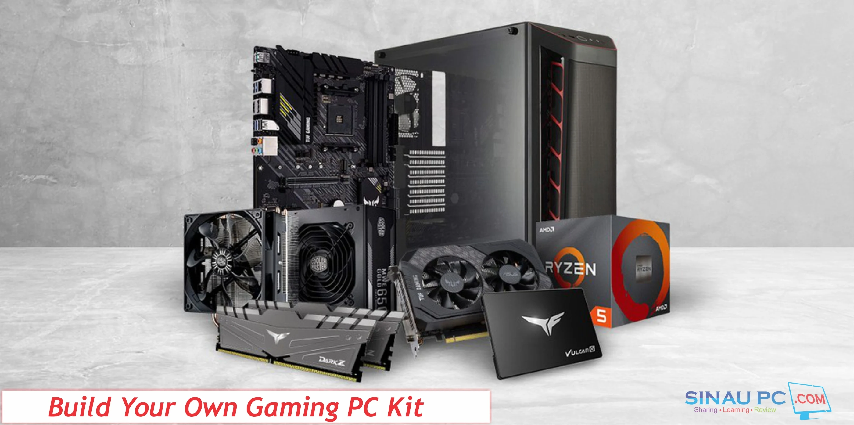Build Your Own Gaming PC Kit : NZXT BLD Kit