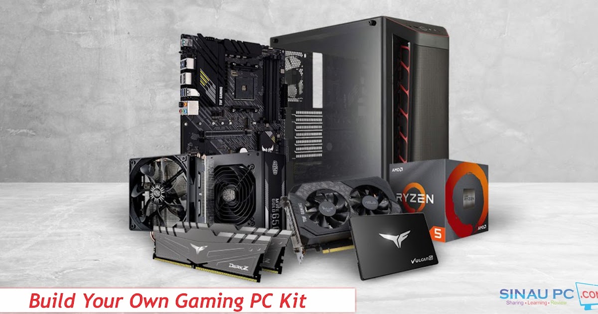 Build Your Own Gaming PC Kit NZXT BLD Kit