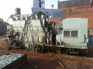 Hyundai MAN B&W 6L 23/30 Marine Diesel Generator for Sale