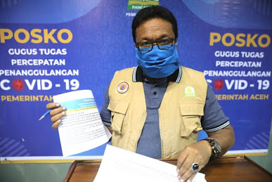 Foto Jubir Covid-19 Pemerintah Aceh Saifullah Abdulgani alias SAG Foto Jubir Covid-19 Pemerintah Aceh Saifullah Abdulgani alias SAG