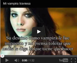 Book-trailer "Mi vampira traviesa"