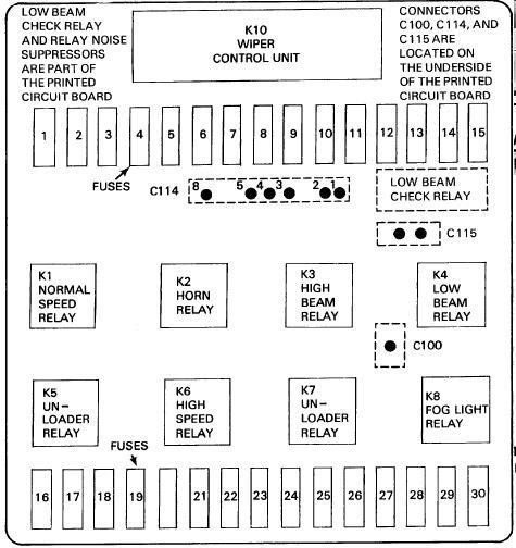 repair-manuals: BMW 325i/325is 1989 Electrical ... convertable bmw 325i fuse box diagram 