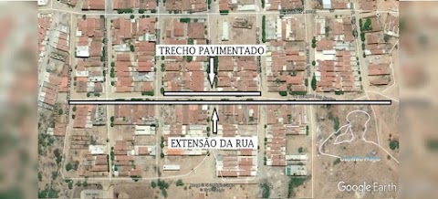 Fiscalização de pavimentação da rua Joaquim dos Santos, bairro Jatobá