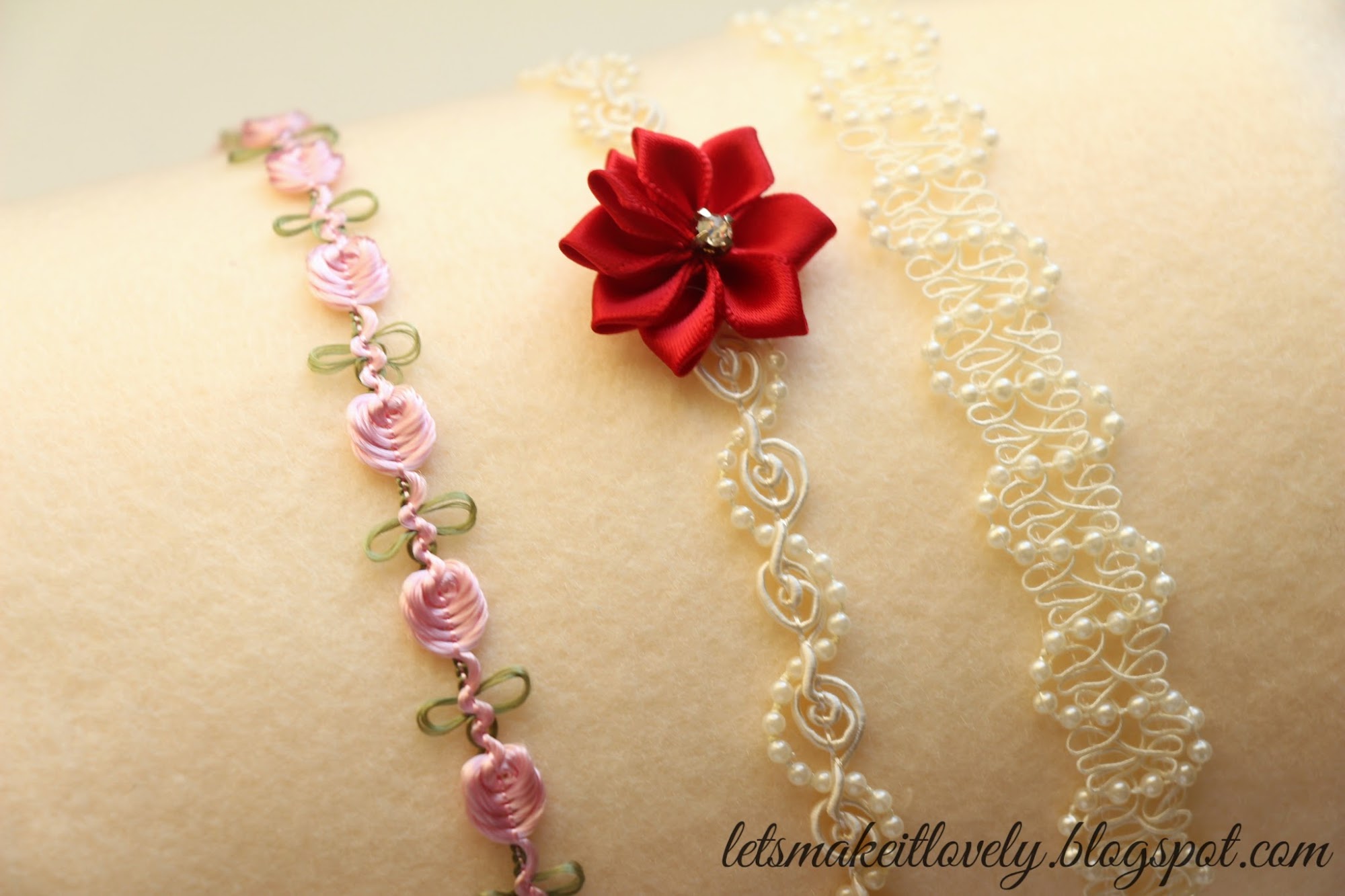 DIY Lace Bracelet | Diy lace earrings, Lace cuff bracelet, Diy lace jewelry