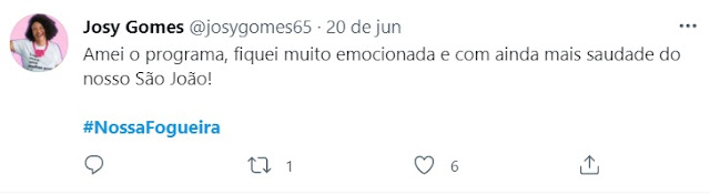 'Nossa Fogueira' animou a tela da TV Mirante e causou repercussão na internet