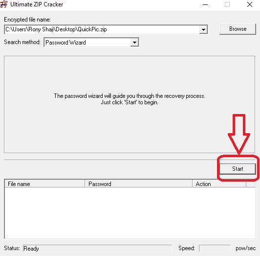 remove password from zip file
