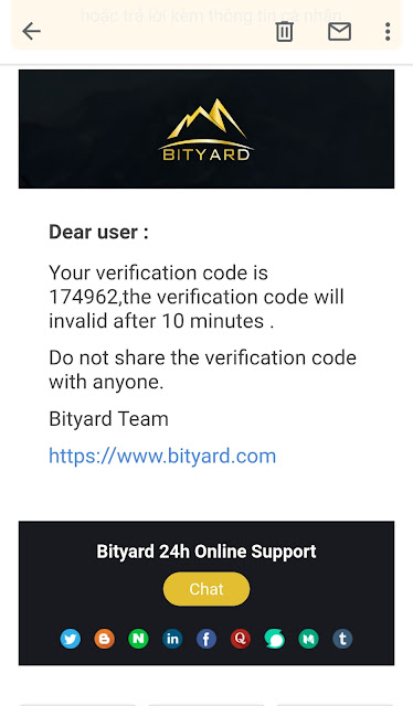 Bityard là gì ? Cách nhận thưởng lên đến 258$ + 16 BYD từ sàn Bityard singapore