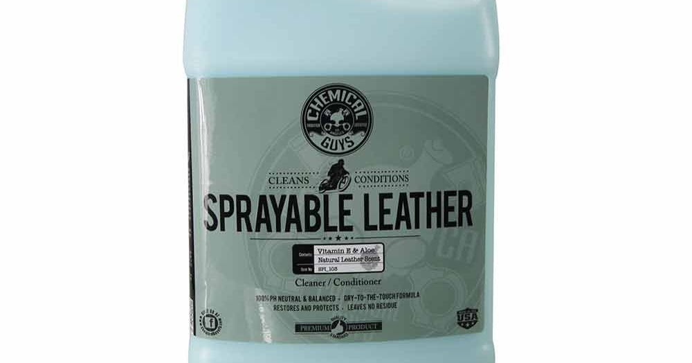 Chemical Guys SPI_103 Leather Conditioner Leather Protector Best Leather Protector for all