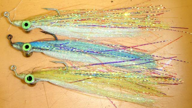 Fly Tying Orange Synthetic Hair Jig Tying Saltwater Flies Super