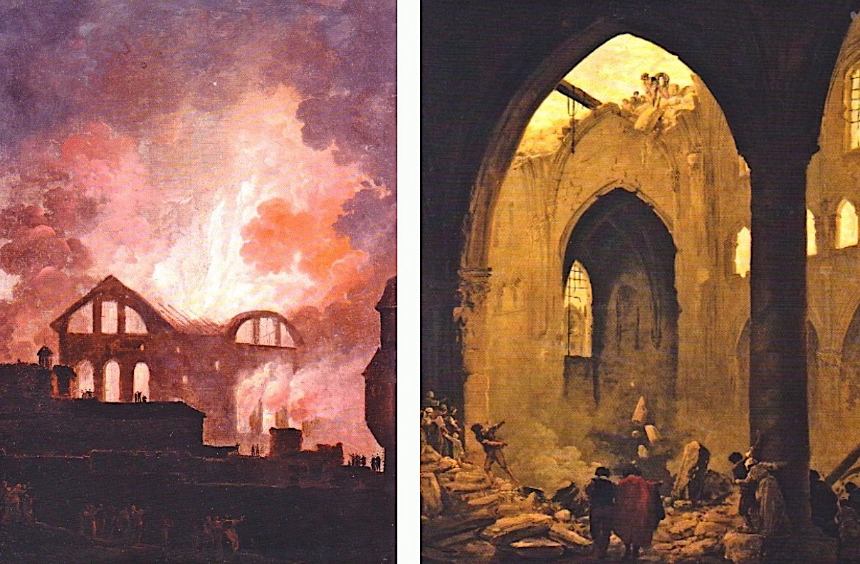 閑人の絵日記: ルーブル美術館をデザインした廃墟の画家 ユベール