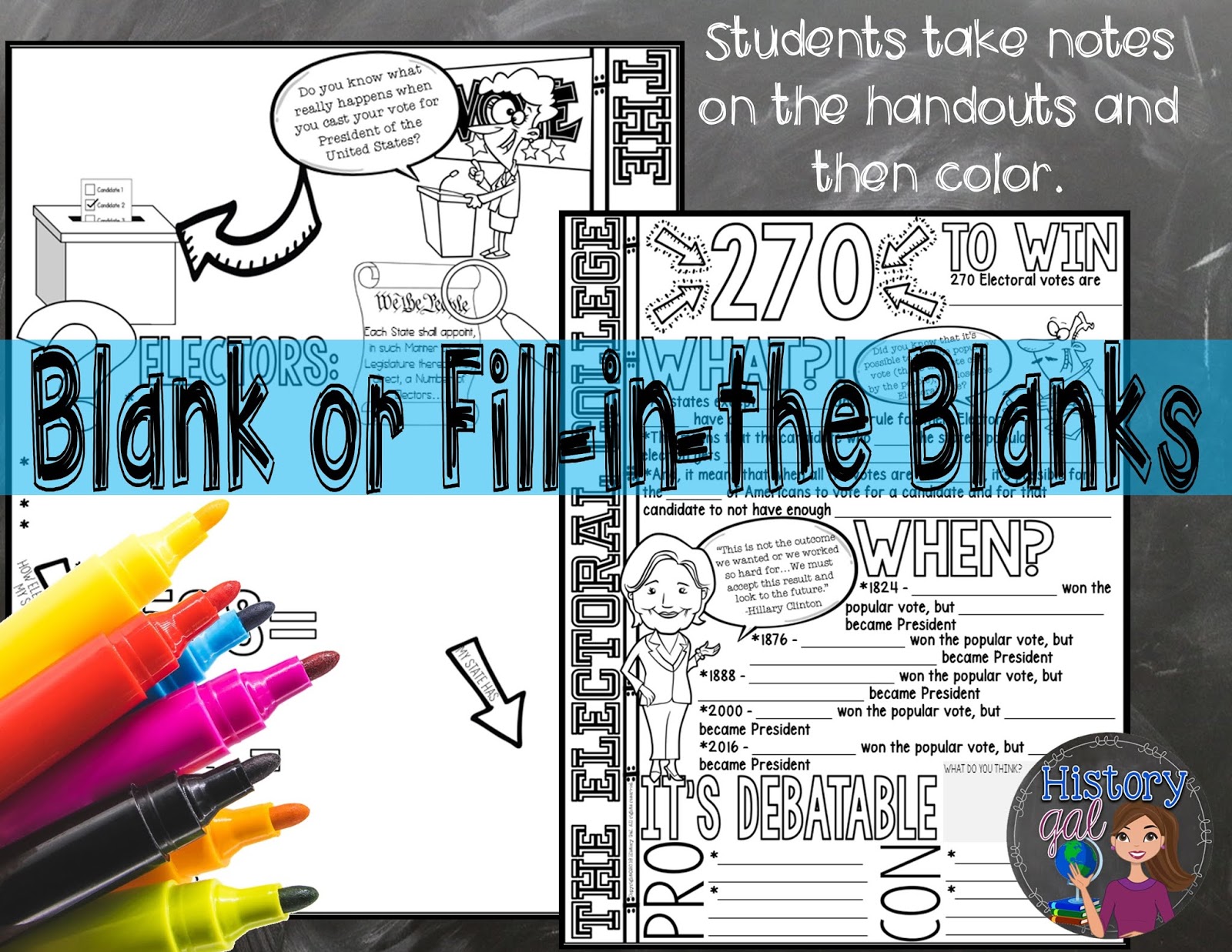 How I Teach the Electoral College - History Gal