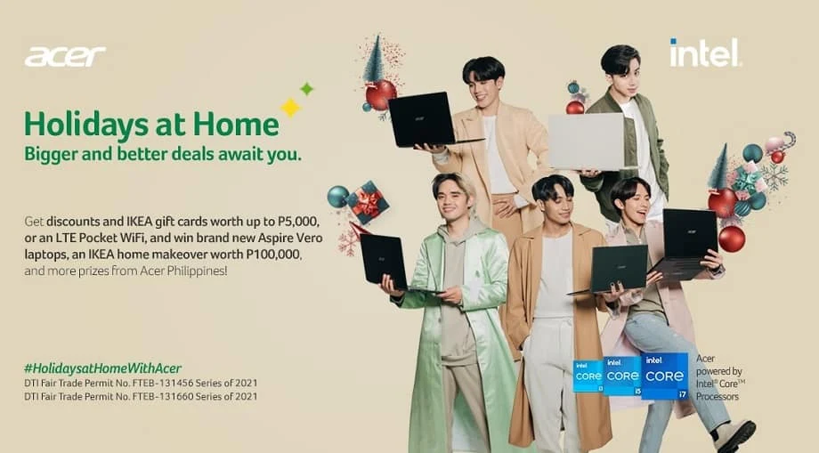 Acer goes all out with 'Holidays at Home' Raffle Promo